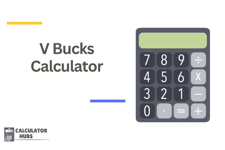 V Bucks Calculator