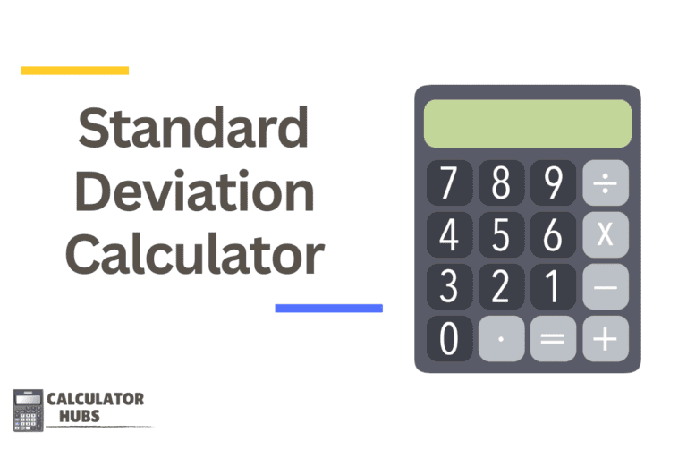 Standard Deviation Calculator