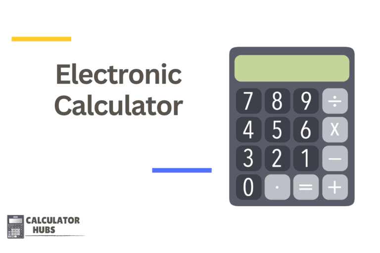 Electronic Calculator