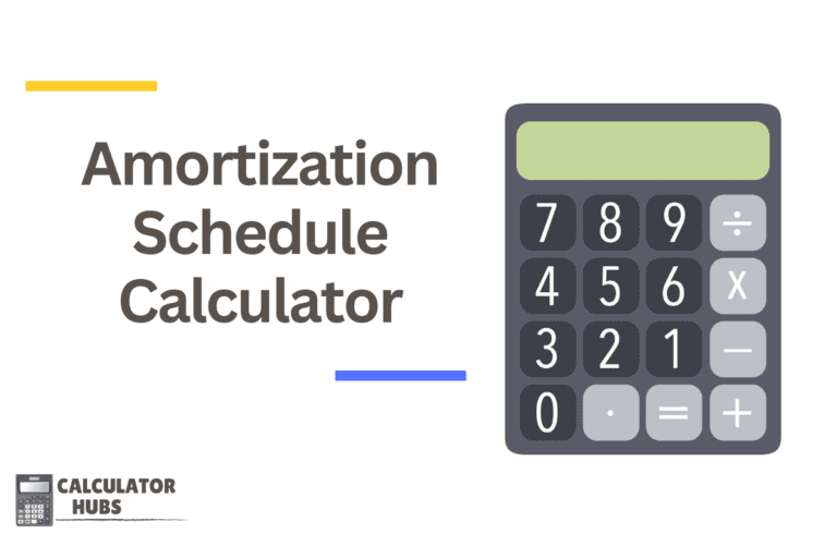 Amortization Schedule Calculator