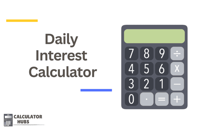 Daily Interest Calculator