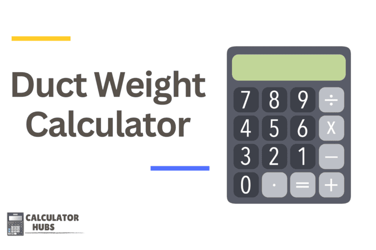 Duct Weight Calculator