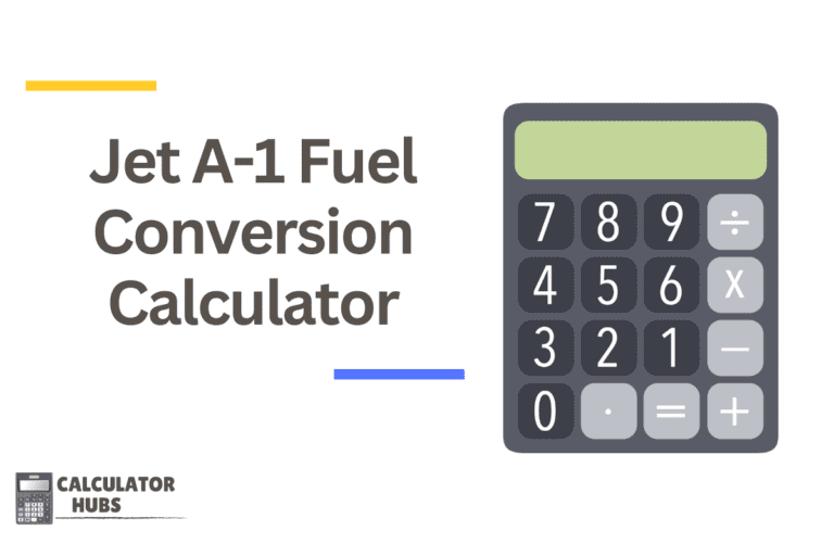 Jet A-1 Fuel Conversion Calculator