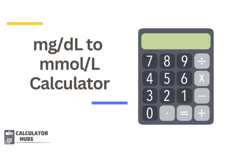 mg/dL to mmol/L Calculator