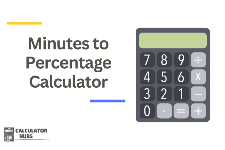 Minutes to Percentage Calculator