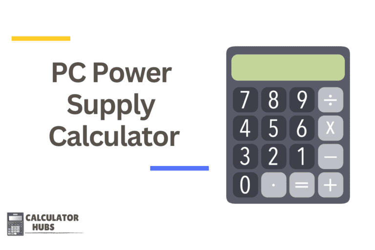 PC Power Supply Calculator