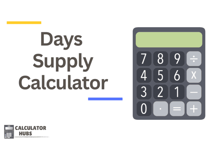 Days Supply Calculator